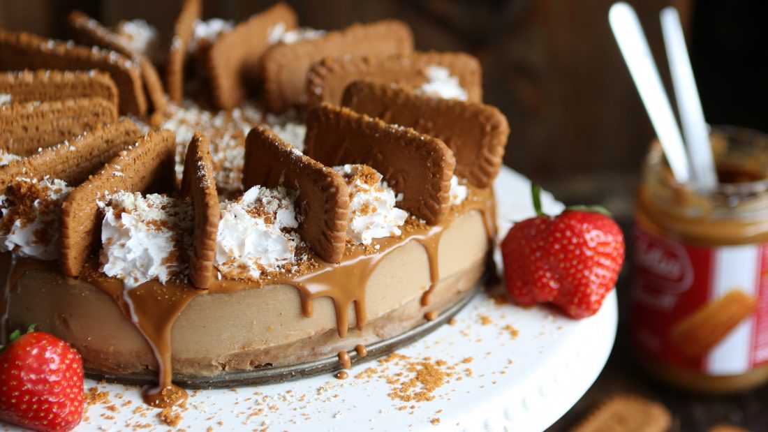 Baked Biscoff Cheesecake - Vegan Recipe Club