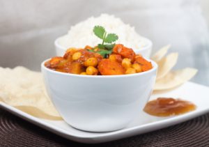 Mellow Coconut Curry with Vegetables & Chickpeas