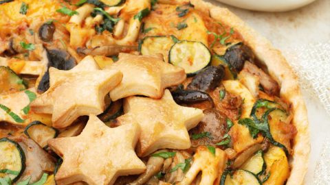 Mediterranean Wild Mushroom Pie