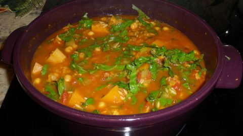 North African Squash & Bean Stew CATERING VERSION