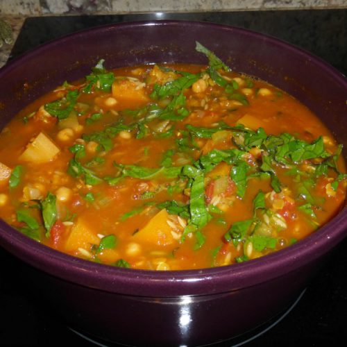 North African Squash & Bean Stew CATERING VERSION