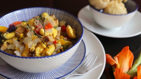 Ackee & Tofu