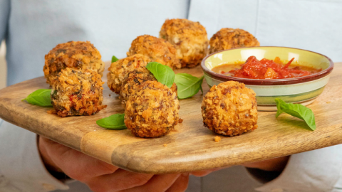Vegan Arancini Balls