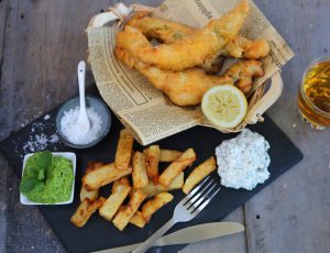 Banana Blossom Vegan Fish 'n' Chips
