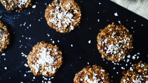 Banana Cardamom & Coconut Biscuits