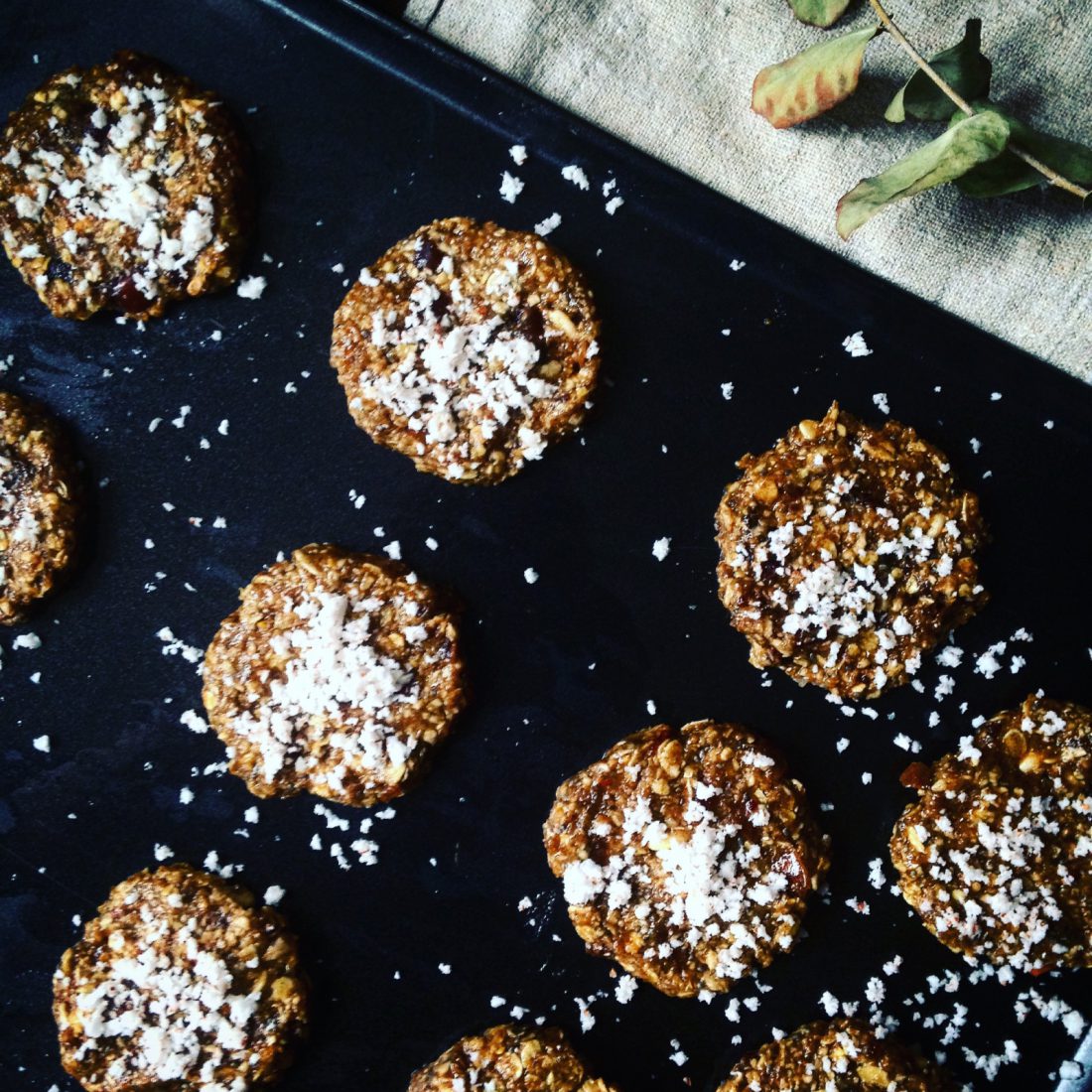 Banana Cardamom & Coconut Biscuits - Vegan Recipe Club