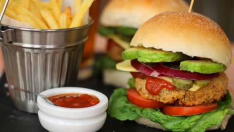 Bean Burger Supermarket Supper