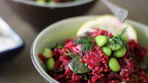 Warm Beetroot & Quinoa Tabbouleh