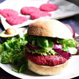 Beetroot & Quinoa Burgers