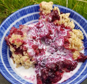 Blackberry Crumble
