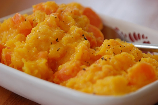 Carrot & Butternut Squash Mash