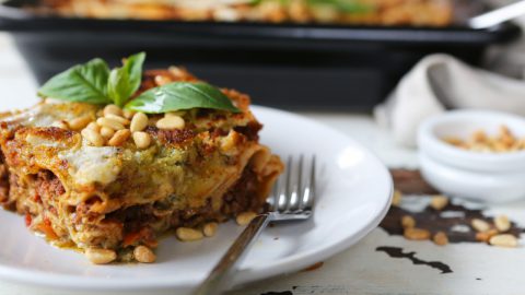 Creamy Pesto Cannelloni