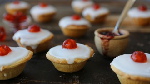 Vegan Cherry Bakewells