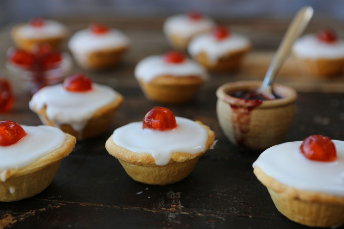 Vegan Cherry Bakewells - Vegan Recipe Club
