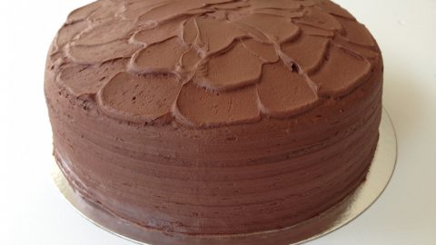 Double Layered Chocolate Cake