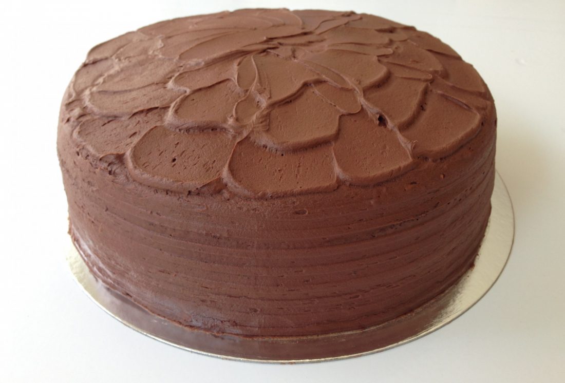 Double Layered Chocolate Cake - Vegan Recipe Club