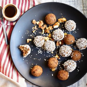 Coffee & Walnut Cake Energy Balls