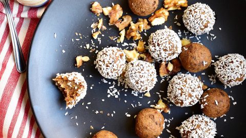 Coffee & Walnut Cake Energy Balls