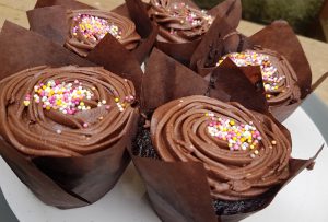 Chocolate Cupcakes with Buttercream Icing