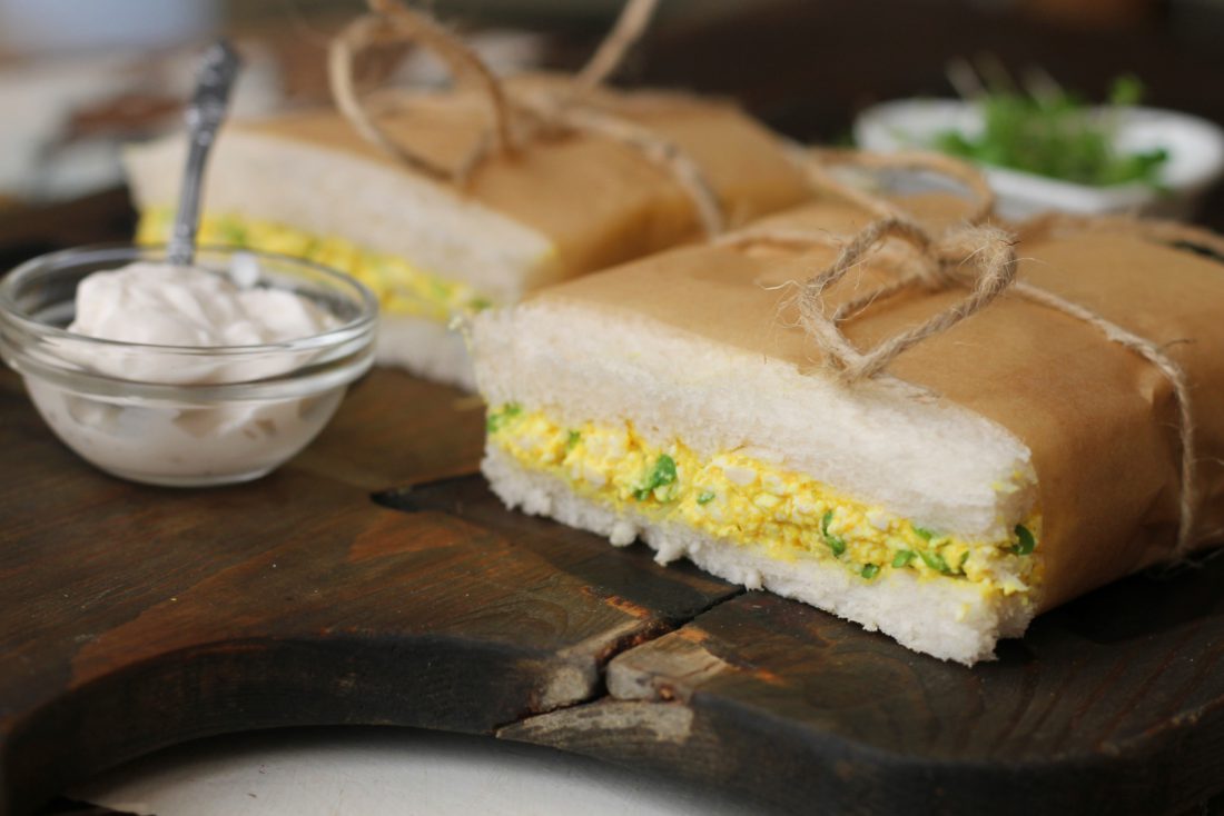 Tofu Egg Mayonnaise Sandwiches - Vegan Recipe Club