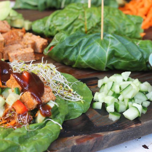 Fast & Leafy Oriental Wraps