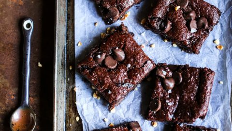 Flourless Mince Pie Brownies