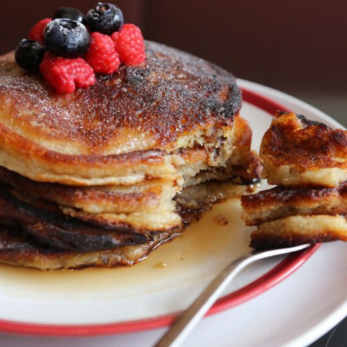 Vegan Jamaican Banana Fritters/Pancakes