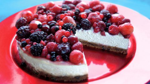 Fruity Dairy-free Cheesecake