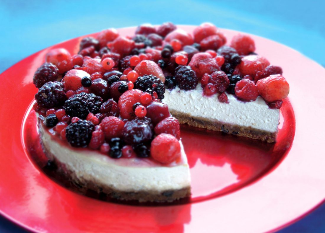 Fruity Dairy-free Cheesecake - Vegan Recipe Club