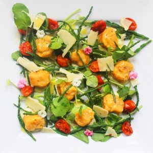 Sweet Potato Gnocchi with Sage Cashew Sauce