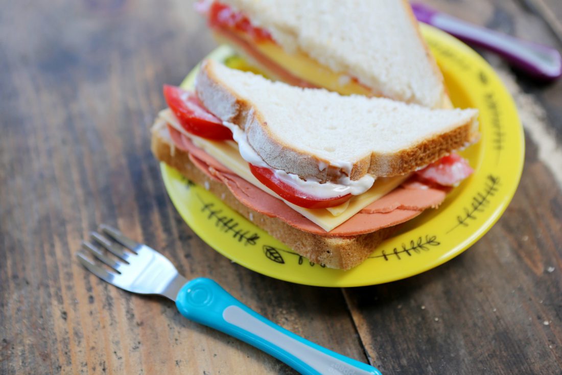 'Ham', Cheese & Salad Sandwich - Vegan Recipe Club