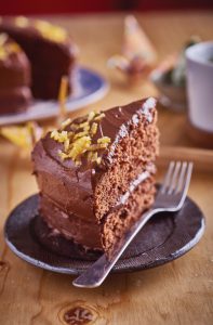 Yuzu Chocolate Cake
