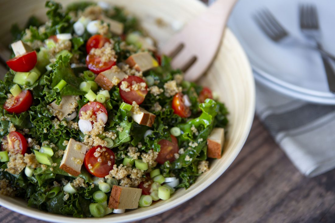 5 Minute Kale Salad
