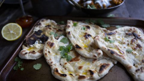 Easy Vegan Naan Bread