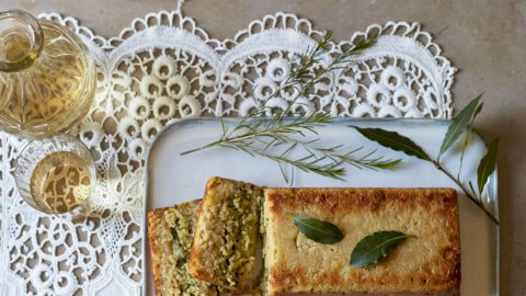 Celebration White Nut Roast with Herb Stuffing