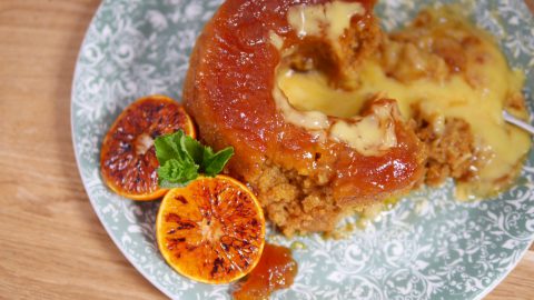 Orange Steamed Pudding
