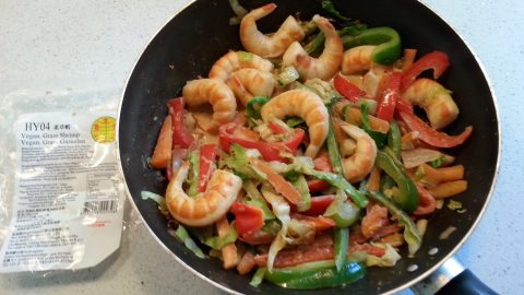 Thai Vegan Prawn Curry