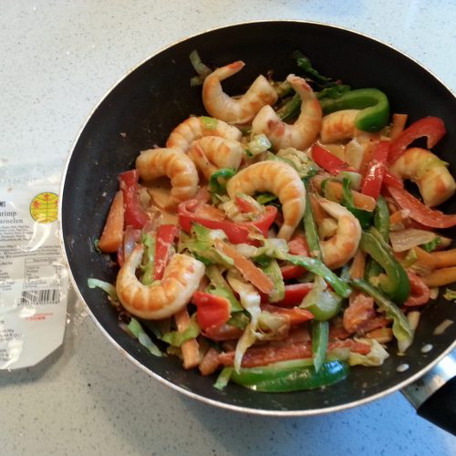 Thai Vegan Prawn Curry