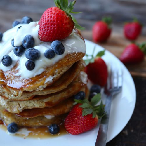 Healthy (& very tasty) Vegan Pancakes