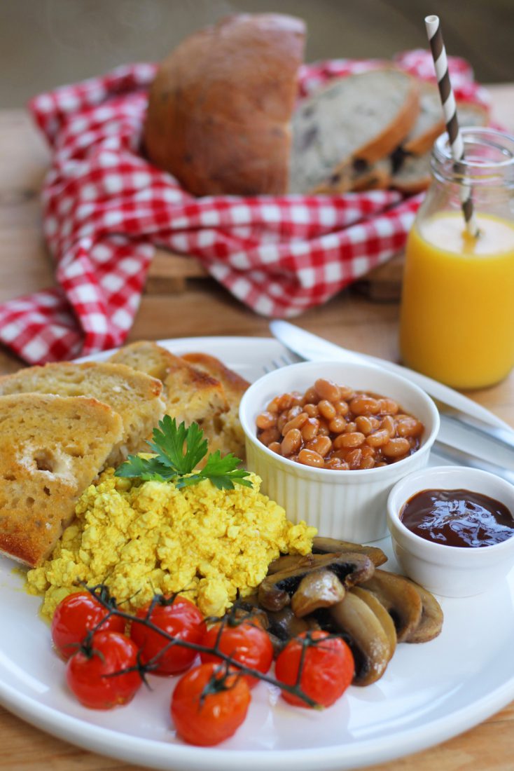 Super-fast Scrambled Tofu