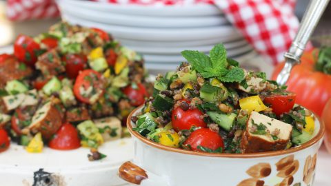 Quinoa & Smoked Tofu Salad
