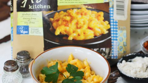 Ready-made Vegan Macaroni Cheese