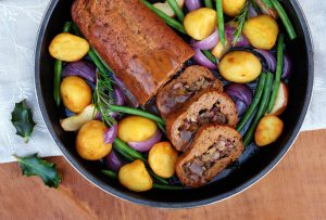 Chava Eichner's Stuffed Seitan Roast