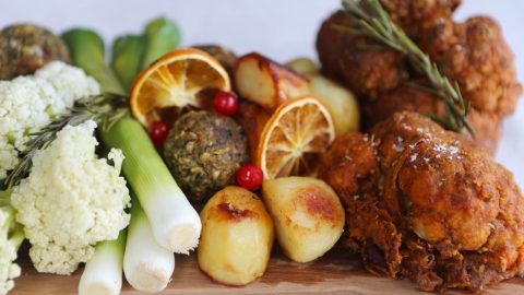 Baked Cauliflower Steaks