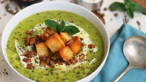 Pea & Mint Soup