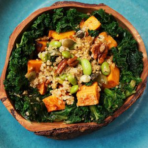 Superfood Salad with Kale & Sweet Potato