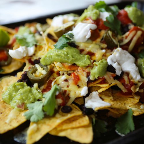 Loaded Nachos (supermarket style)