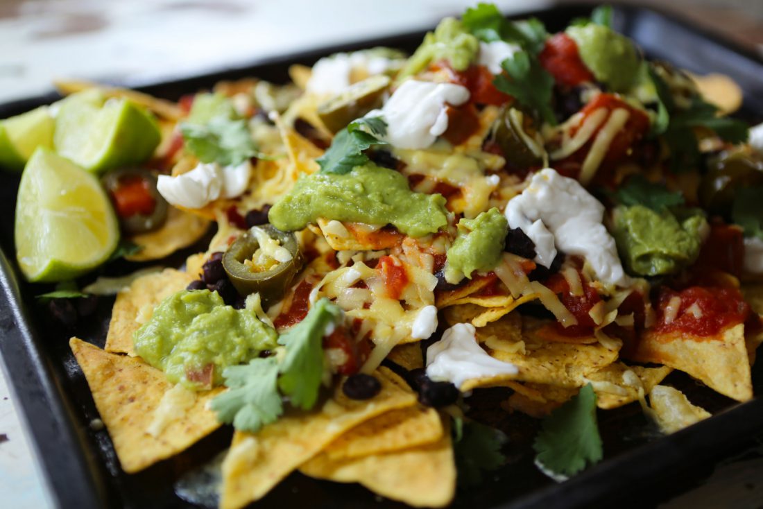 Loaded Nachos (supermarket style) - Vegan Recipe Club