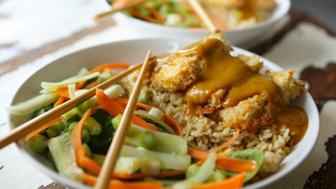 Cheatin' Tofu Katsu Curry
