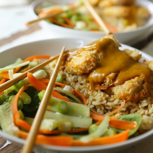 Cheatin' Tofu Katsu Curry